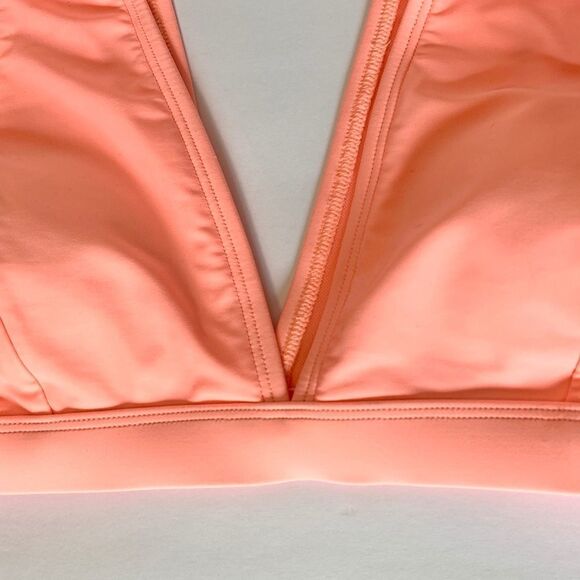 Body Glove Smoothies Rumor Solid Light Orange Splendid Bikini Swim Top XSmall - Picture 4 of 9